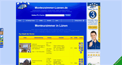 Desktop Screenshot of monteurzimmer-luenen.de